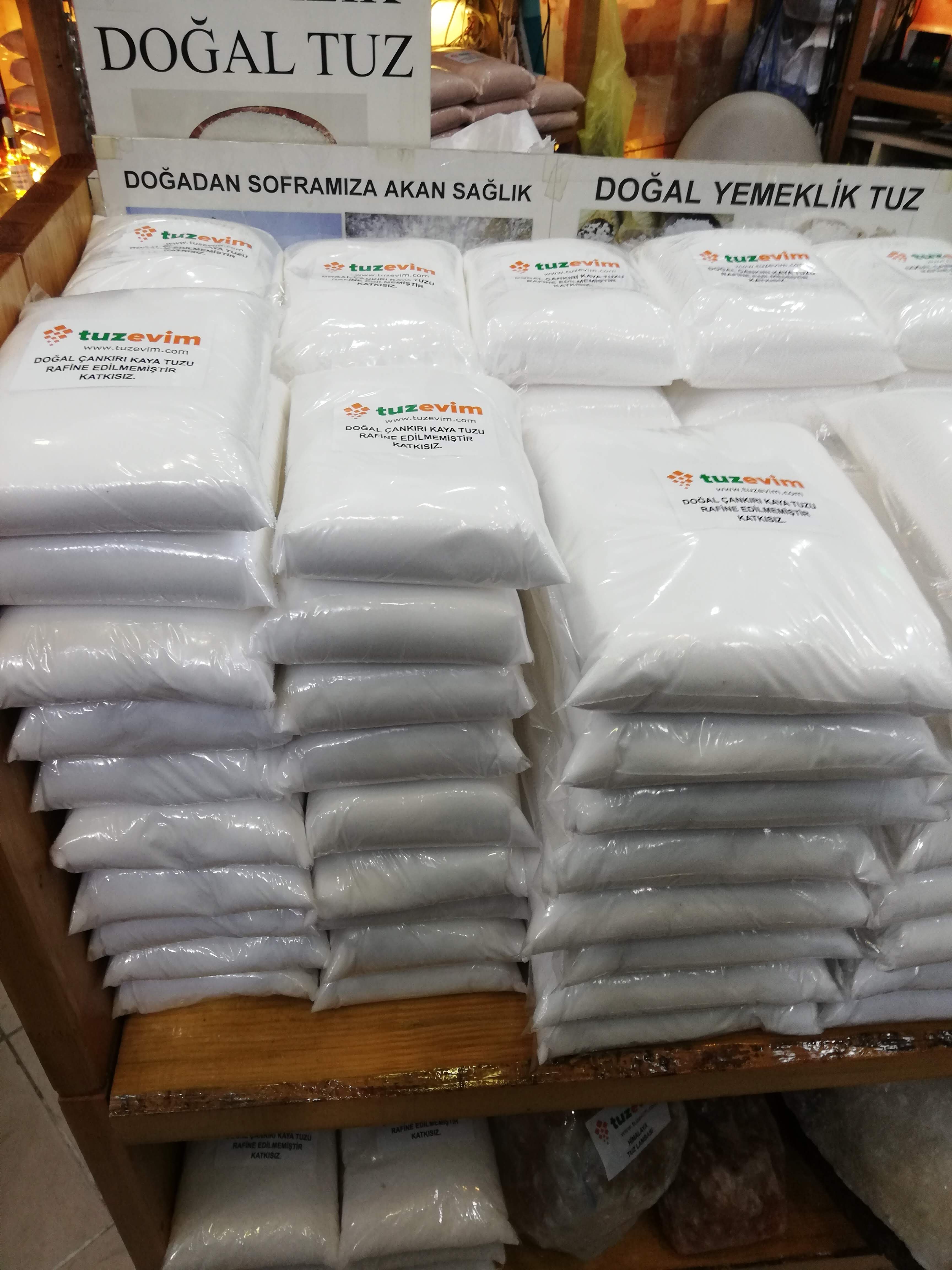 Yemeklik Çankırı Öğütülmüş Kaya Tuzu 1 kg.